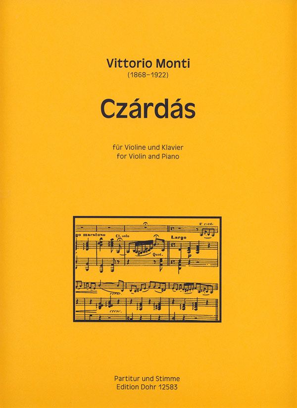 Czárdás  für Violine und Klavier  