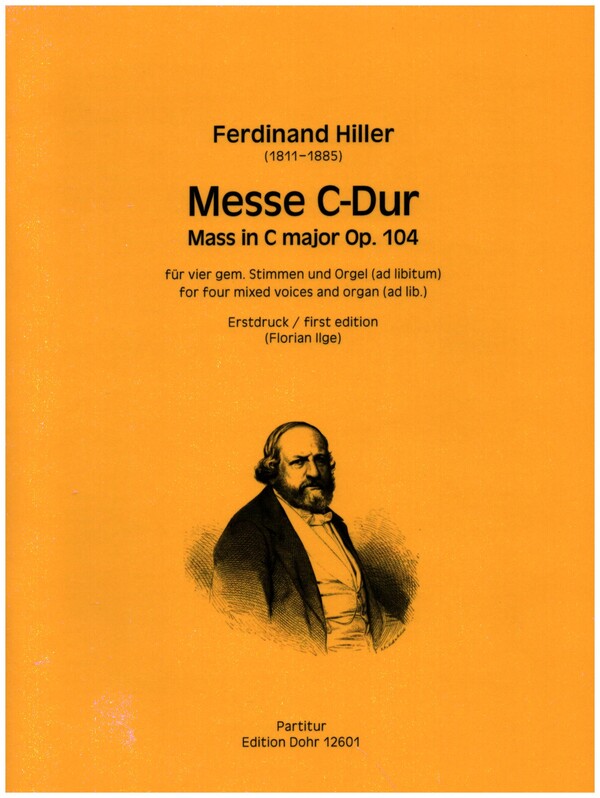 Messe C-Dur op.104  für gem Chor und Orgel ad lib  Partitur