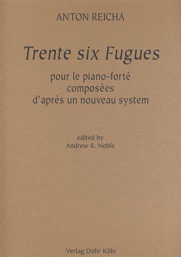 36 Fugues  pour pianoforte  gebundene Ausgabe