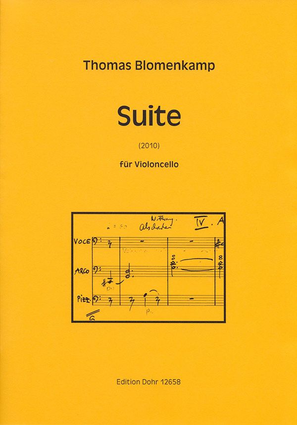 Suite für Violoncello    