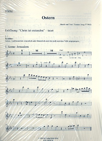 Ostern für Soli, Darsteller, Kinderchor  und Instrumente  Stimmensatz