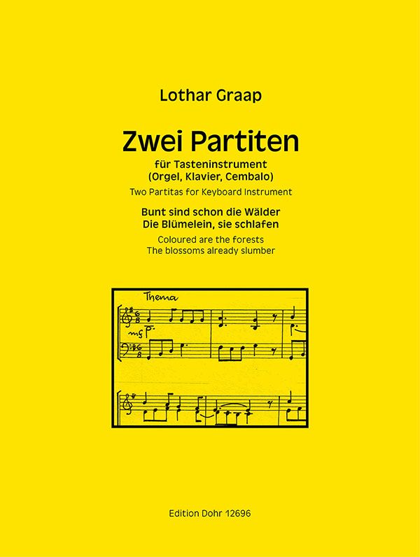 2 Partiten  für Tasteninstrument (Orgel/Klavier/Cembalo)  
