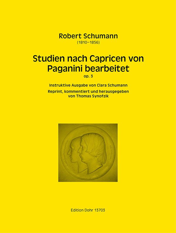 Studien nach Capricen von Paganini bearbeitet op.3&nbsp;&nbsp;für Klavier&nbsp;&nbsp;