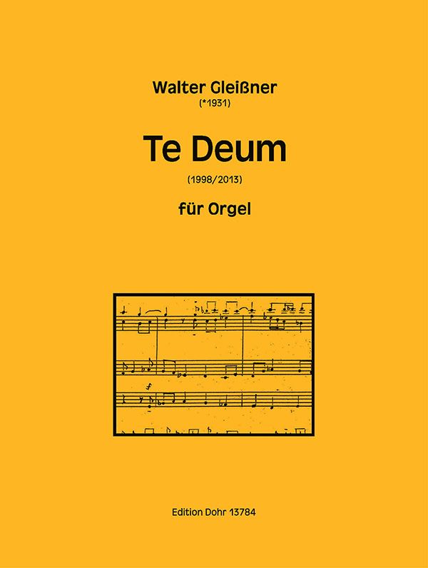 Te Deum  für Orgel  