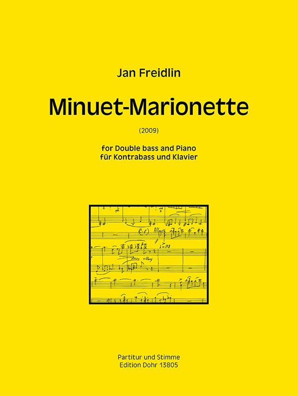 Minuet-Marionette&nbsp;&nbsp;für Kontrabass und Klavier&nbsp;&nbsp;