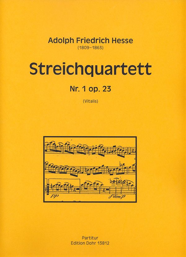 Streichquartett Nr.1 op.23&nbsp;&nbsp;Partitur&nbsp;&nbsp;