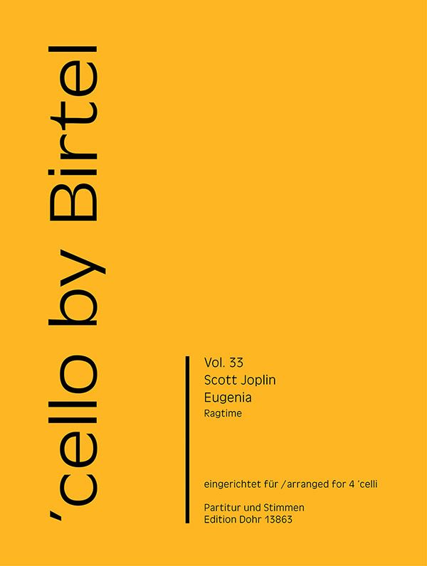 Eugenia  für 4 Violoncelli  Partitur und Stimmen