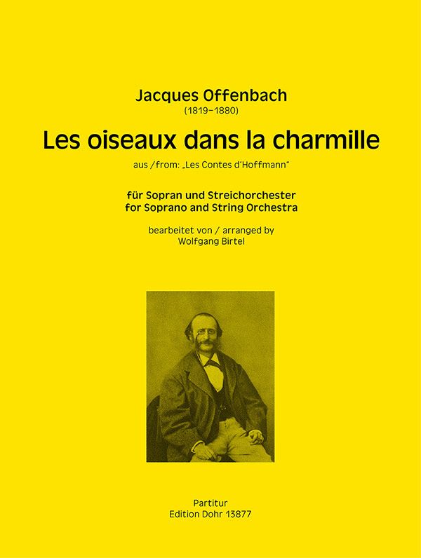 Les oiseaux dans la charmille&nbsp;&nbsp;für Sopran und Streichorchester&nbsp;&nbsp;Partitur (frz)