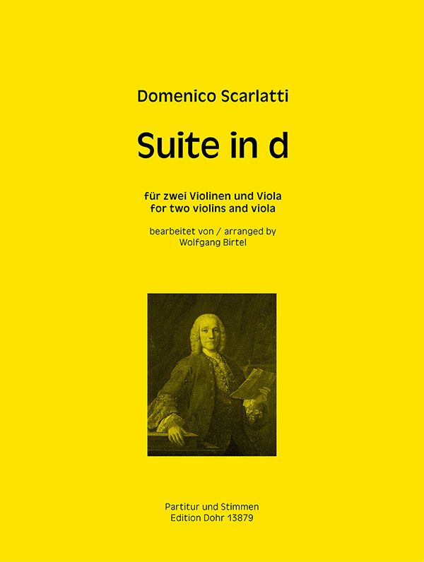 Suite d-Moll&nbsp;&nbsp;für 2 Violinen und Viola&nbsp;&nbsp;Partitur und Stimmen