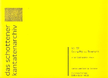 In der Welt habt ihr Angst&nbsp;&nbsp;für Soli, gem Chor, Streicher und Bc&nbsp;&nbsp;Orgel (Basso continuo)