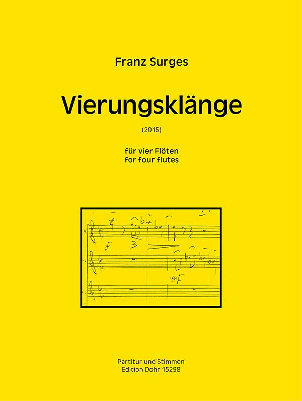 Vierungsklänge  für 4 Flöten  Partitur und Stimmen