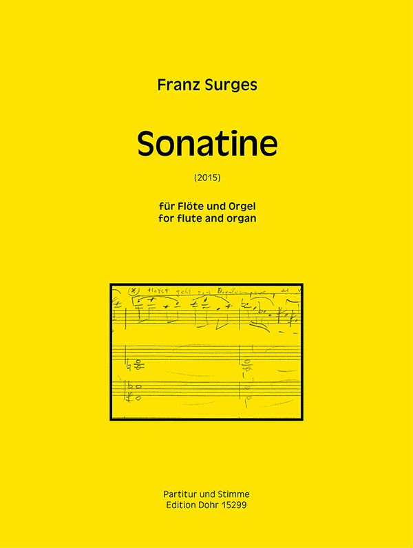 Sonatine  für Flöte und Orgel  