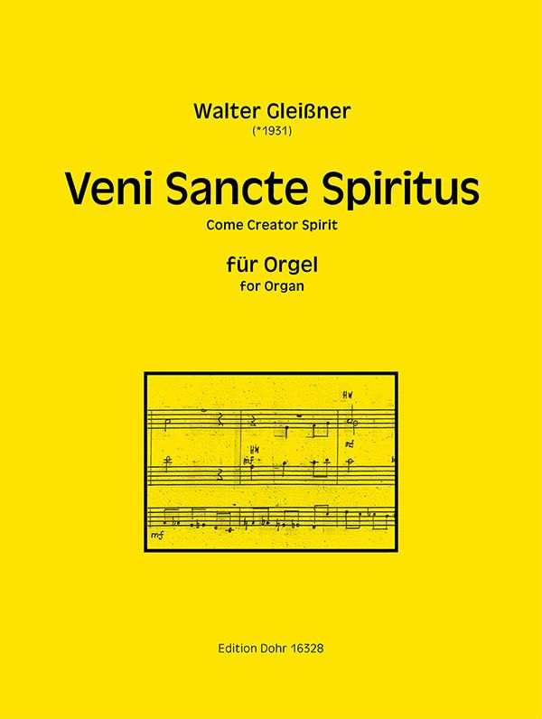 Veni sancte spiritus  für Orgel  
