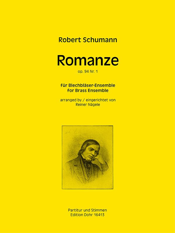 Romanze op.94,1&nbsp;&nbsp;für 3 Trompeten, 2 Posaunen und Tuba&nbsp;&nbsp;Partitur und Stimmen