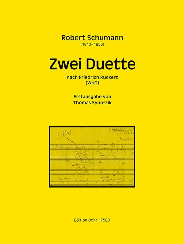 2 Duette nach Friedrich Rückert WoO