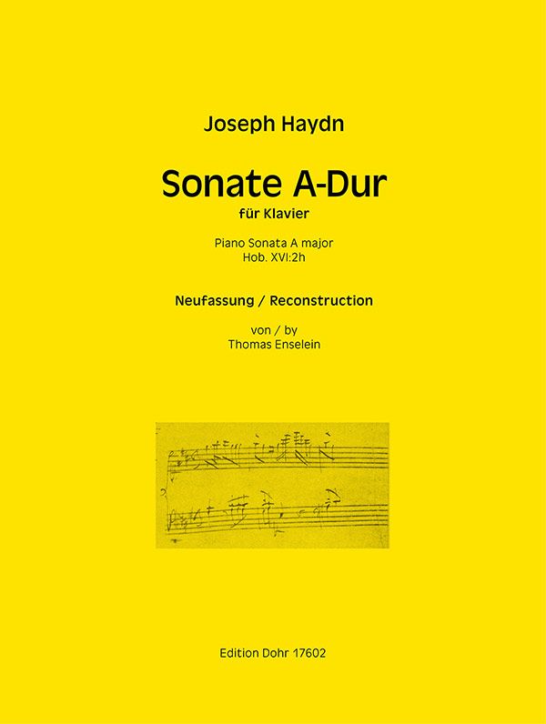 Sonate A-Dur Hob.XVI:2h&nbsp;&nbsp;für Klavier&nbsp;&nbsp;