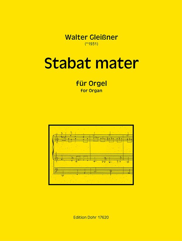 Stabat mater  für Orgel  