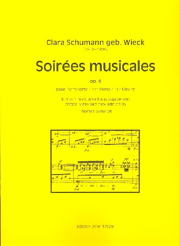 Soirées musicales op.6  für Klavier  