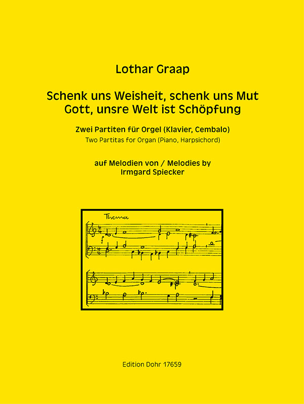 2 Partiten&nbsp;&nbsp;für Orgel (Klavier/Cembalo)&nbsp;&nbsp;