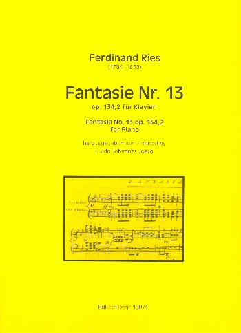 Fantasie Nr.13 op.134,2  für Klavier  