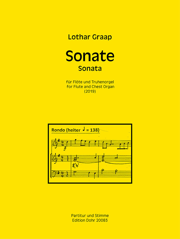 Sonate&nbsp;&nbsp;für Flöte und Truhenorgel&nbsp;&nbsp;