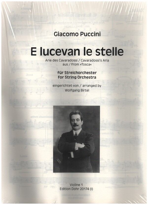 E lucevan le stelle&nbsp;&nbsp;für Streichorchester&nbsp;&nbsp;Stimmenset