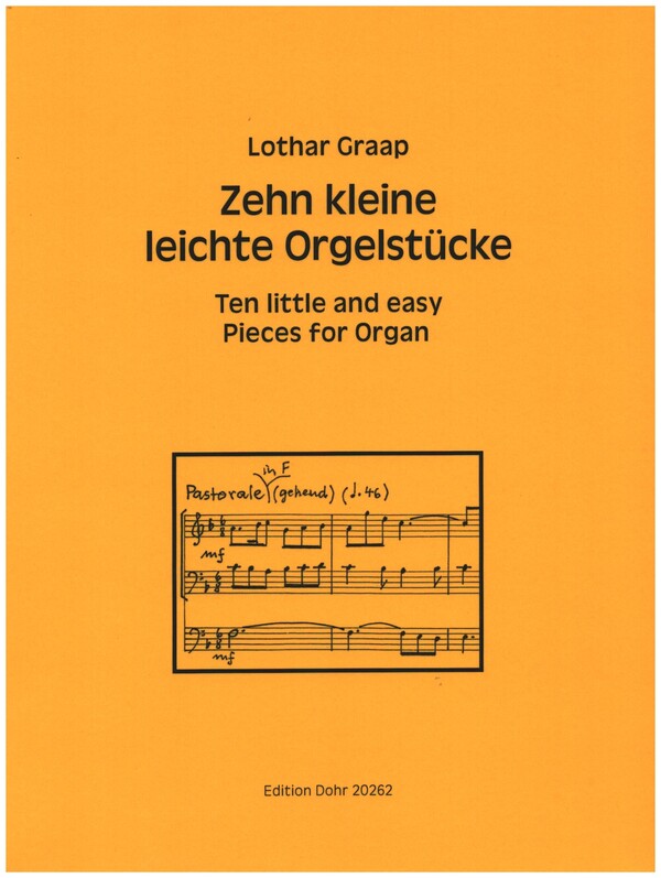 10 kleine leichte Orgelstücke