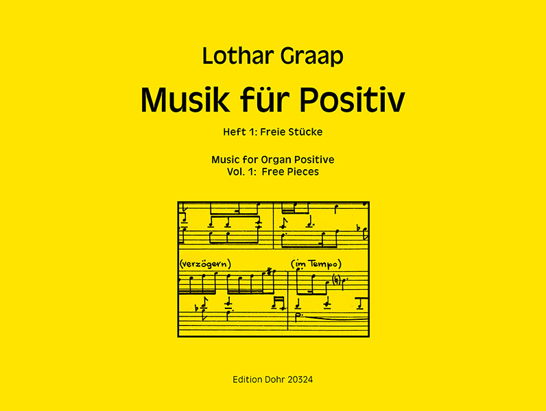 Musik für Positiv Band 1 - Freie Stücke&nbsp;&nbsp;für Orgel&nbsp;&nbsp;