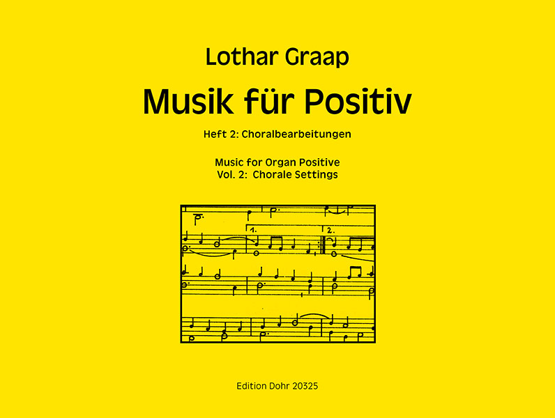 Musik für Positiv Band 2 - Choralbearbeitungen&nbsp;&nbsp;für Orgel&nbsp;&nbsp;