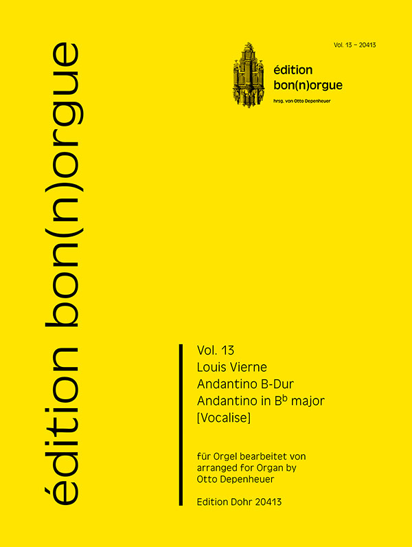 Andantino B-Dur  für Orgel  