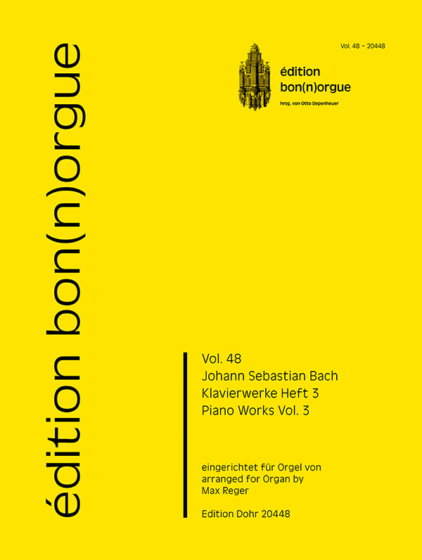 Klavierwerke Band 3&nbsp;&nbsp;für Orgel&nbsp;&nbsp;