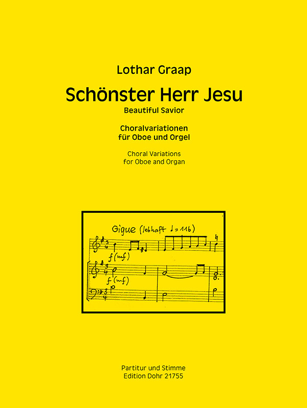 Schönster Herr Jesu&nbsp;&nbsp;für Oboe und Orgel&nbsp;&nbsp;
