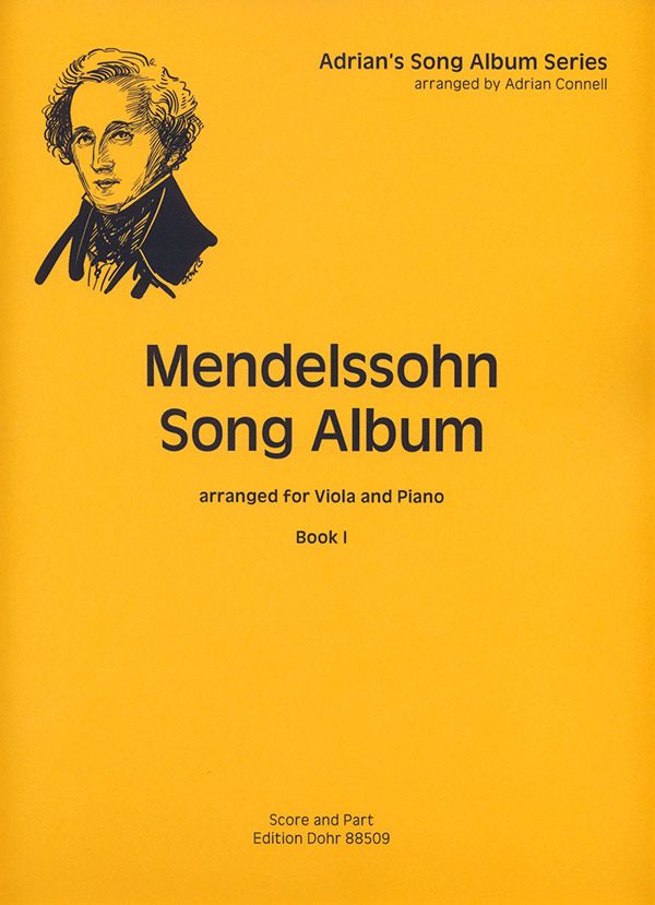 Mendelssohn Song Album vol.1&nbsp;&nbsp;for viola and piano&nbsp;&nbsp;