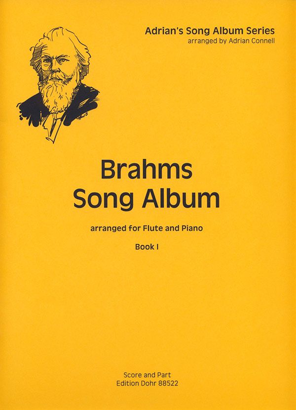Brahms Song Album vol.1 for flute and piano&nbsp;&nbsp;&nbsp;&nbsp;
