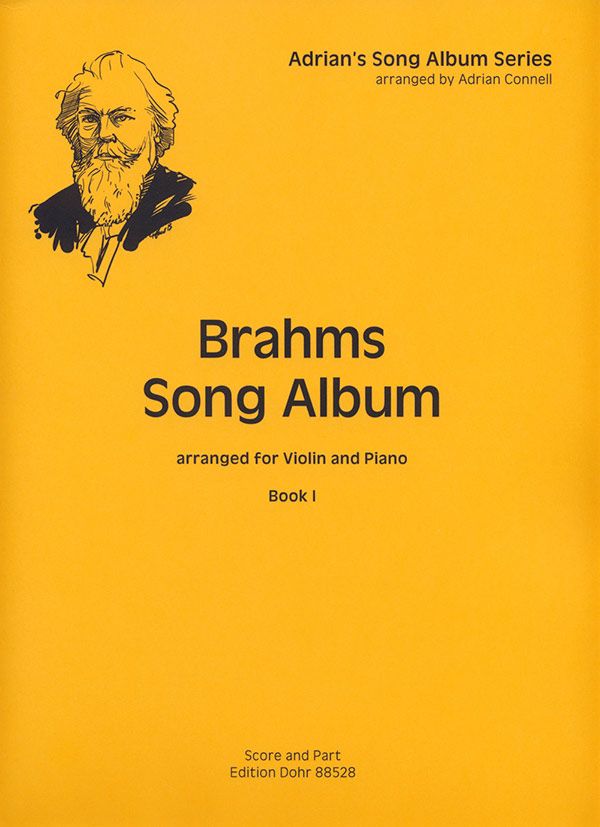 Brahms Song Album vol.1 for violin&nbsp;&nbsp;and piano&nbsp;&nbsp;
