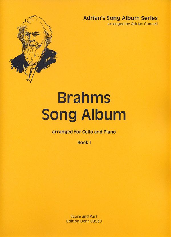 Brahms Song Album vol.1&nbsp;&nbsp;for cello and piano&nbsp;&nbsp;
