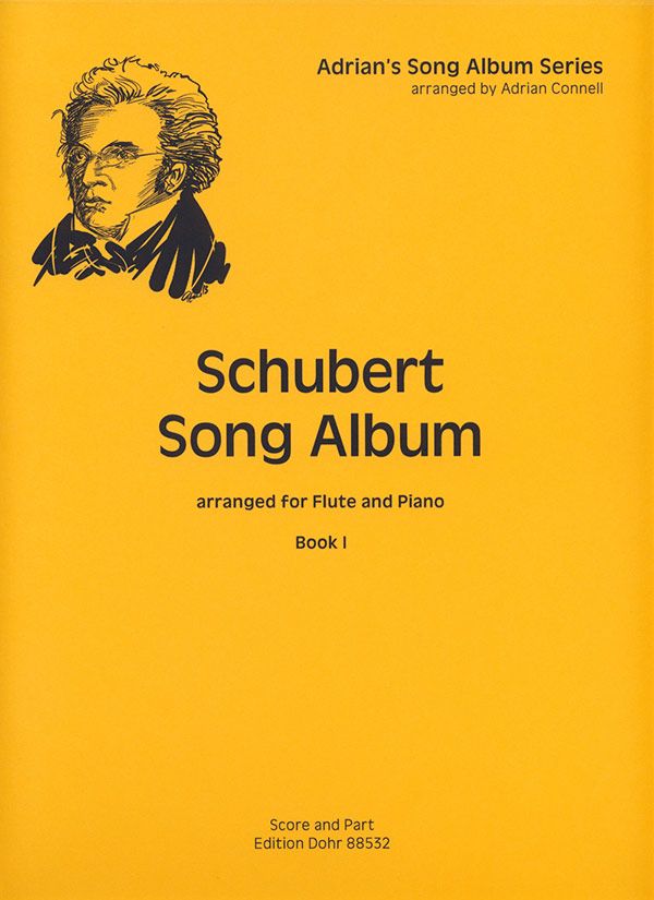Schubert Song Album vol.1 for flute and piano&nbsp;&nbsp;&nbsp;&nbsp;