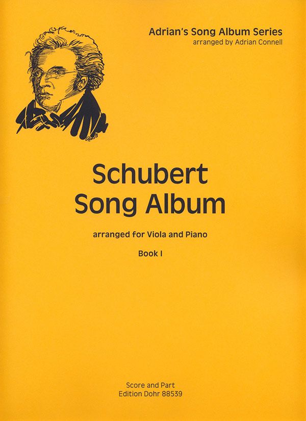 Schubert Song Album vol.1 for viola&nbsp;&nbsp;and piano&nbsp;&nbsp;