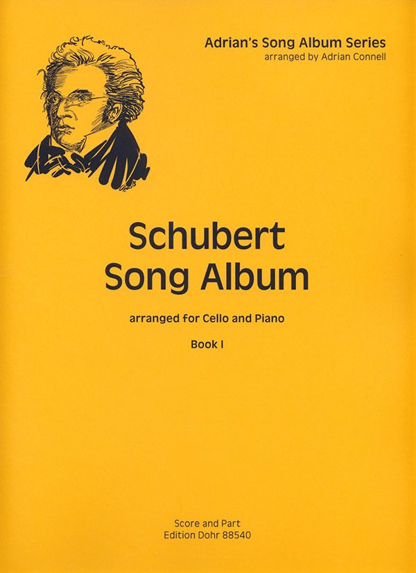 Schubert Song Album vol.1&nbsp;&nbsp;for cello and piano&nbsp;&nbsp;