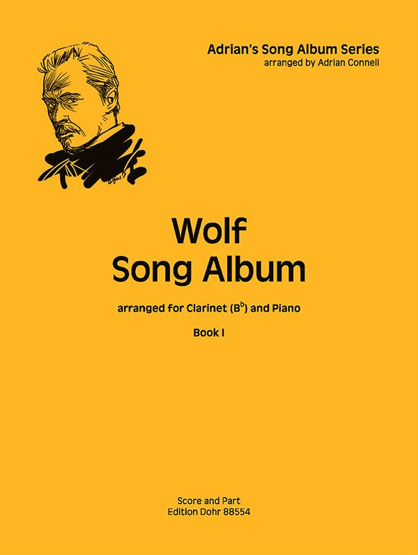 Wolf Song Album vol.1 for clarinet and piano&nbsp;&nbsp;&nbsp;&nbsp;