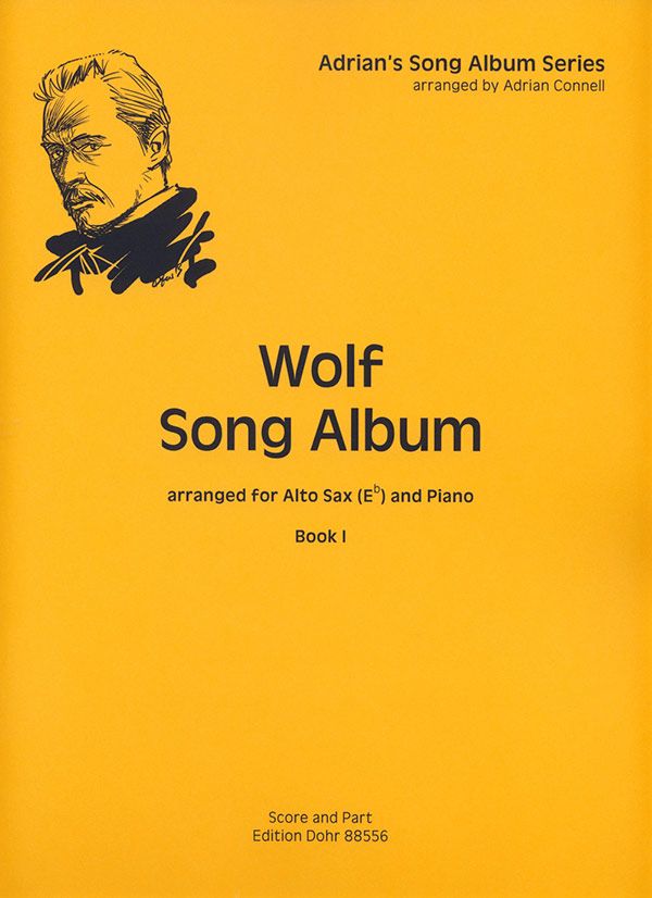 Wolf Song Album vol.1 for alto saxophone&nbsp;&nbsp;and piano&nbsp;&nbsp;