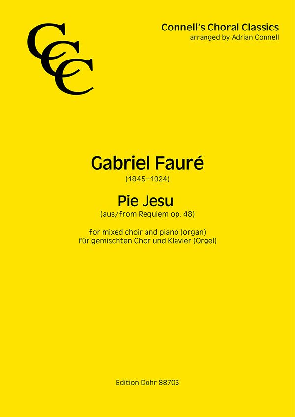 Pie Jesu&nbsp;&nbsp;für gem Chor und Klavier (Orgel)&nbsp;&nbsp;Partitur