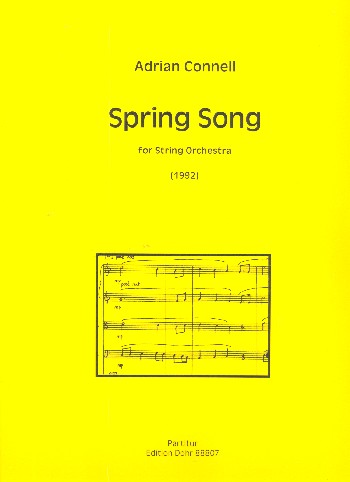 Spring Song&nbsp;&nbsp;für Streichorchester&nbsp;&nbsp;Partitur