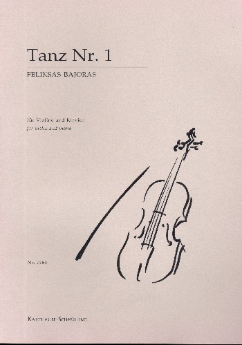 Tanz Nr.1&nbsp;&nbsp;für Violine und Klavier&nbsp;&nbsp;