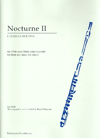 Nocturne Nr.2  für Flöte und Harfe (Klavier)  