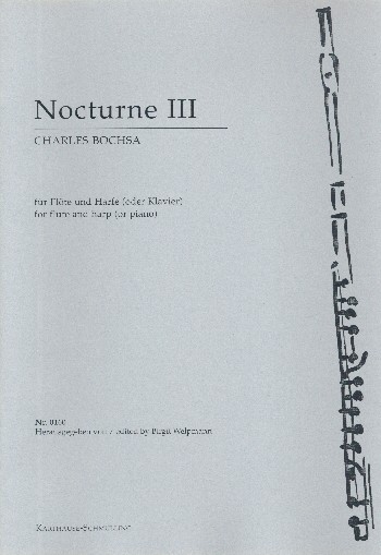 Nocturne nr.3  für Flöte und Harfe (Klavier)  