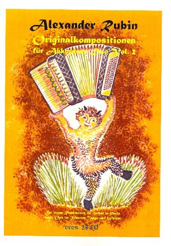 Originalkompositionen Band 2  für 2 Akkordeons  Spielpartitur