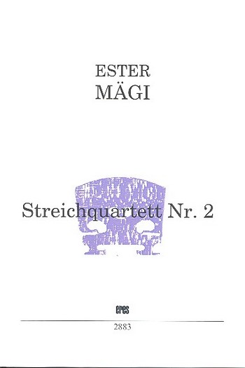 Streichquartett Nr.2  Partitur und Stimmen  