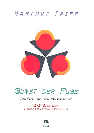 Gunst der Fuge (+CD) für 2-3 Streicher  Partitur und Stimmen  