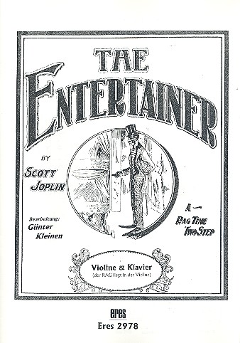 The Entertainer&nbsp;&nbsp;für Violine und Klavier&nbsp;&nbsp;